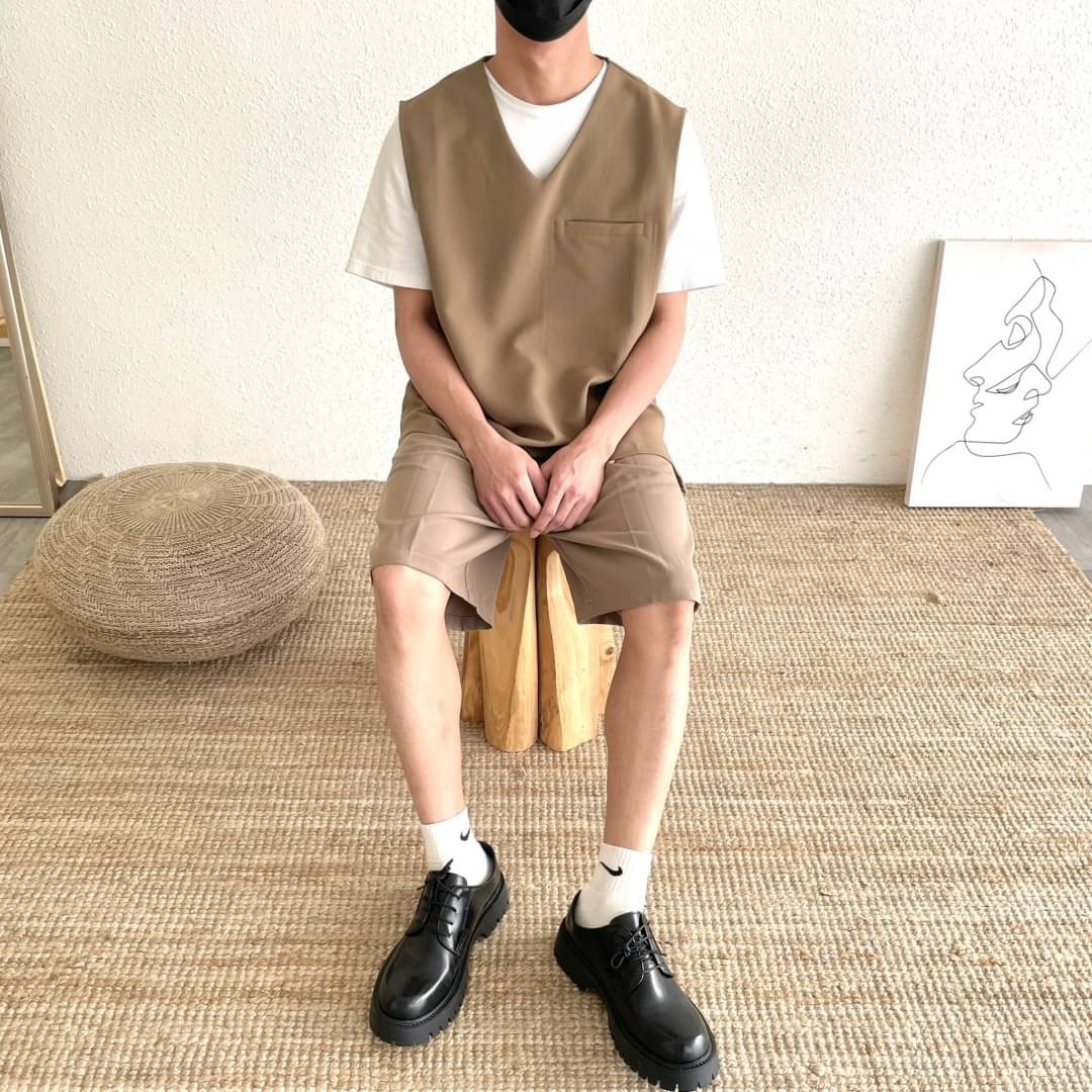 V領百搭背心