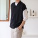 V領針織背心