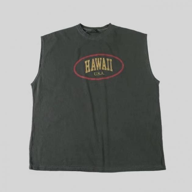 HAWAII夏威夷水洗背心