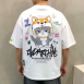 2ND厭世貓戴柴犬帽短袖T恤