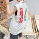 SURFING彩虹椰子樹背心