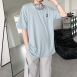 媒球問號印花短袖T恤
