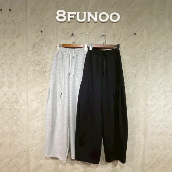 寬鬆錐形設計感氣球褲