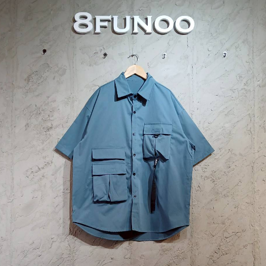 HBA工裝短袖襯衫