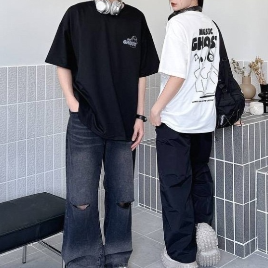 Music Ghost短袖T恤