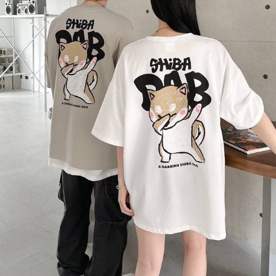 手繪風Shiba赤柴短袖T恤