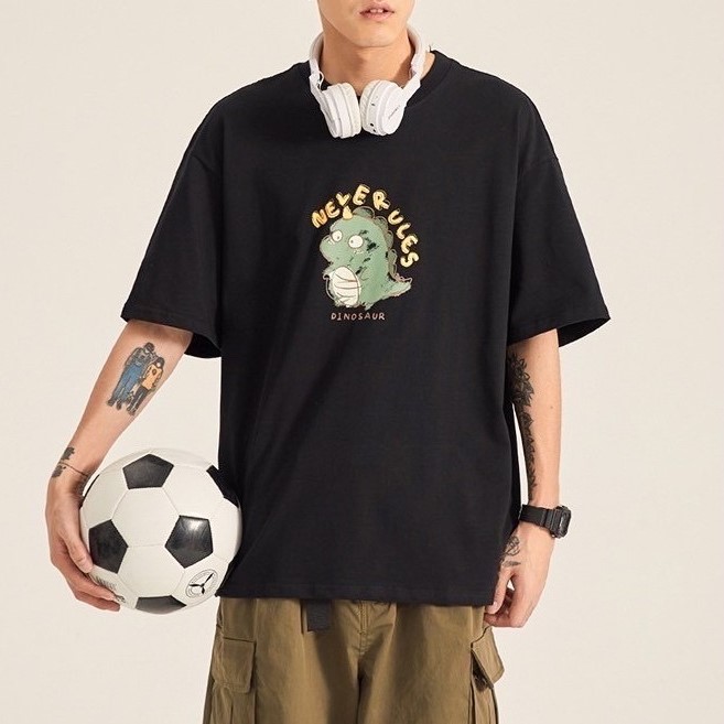 NEVERULES恐龍短袖T恤